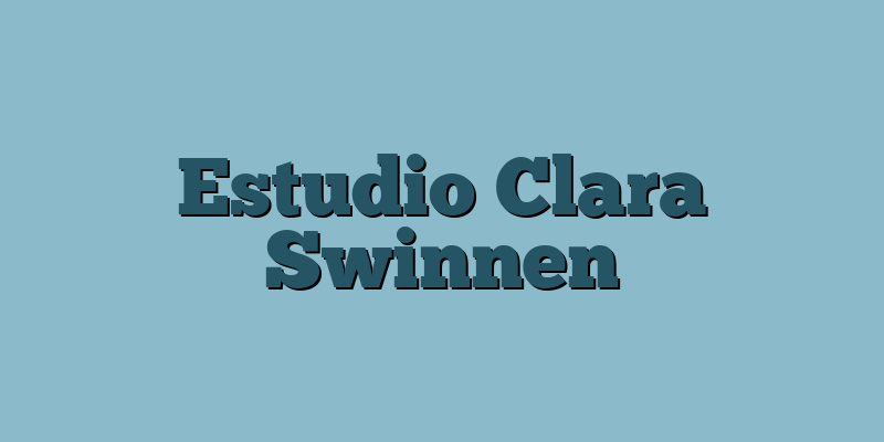 Estudio Clara Swinnen