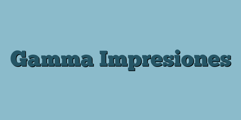 Gamma Impresiones