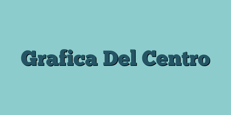Grafica Del Centro