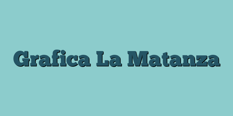 Grafica La Matanza