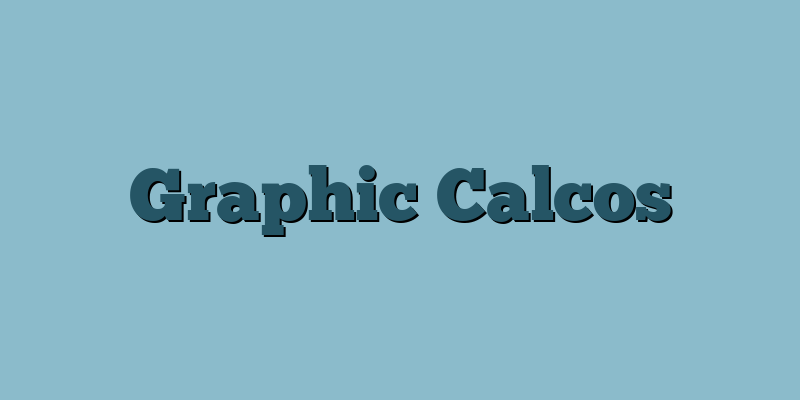 Graphic Calcos