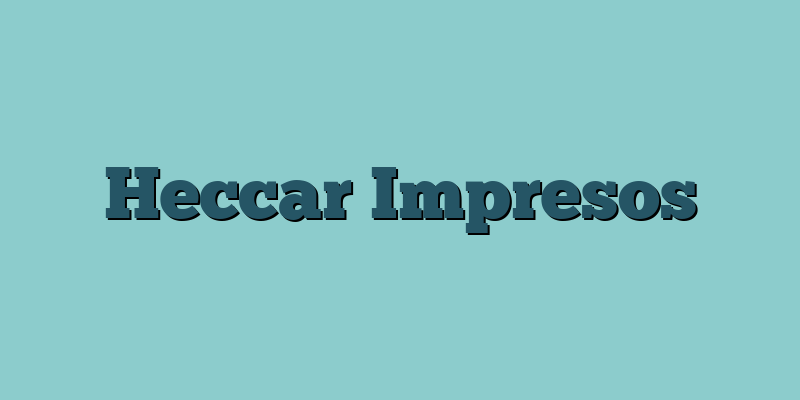 Heccar Impresos