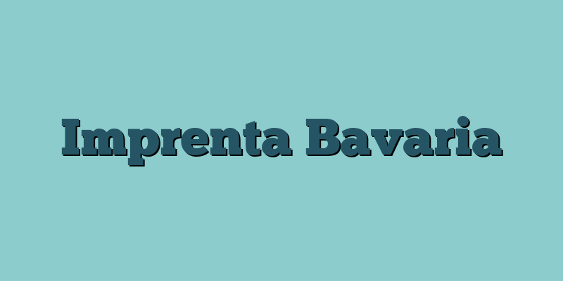 Imprenta Bavaria
