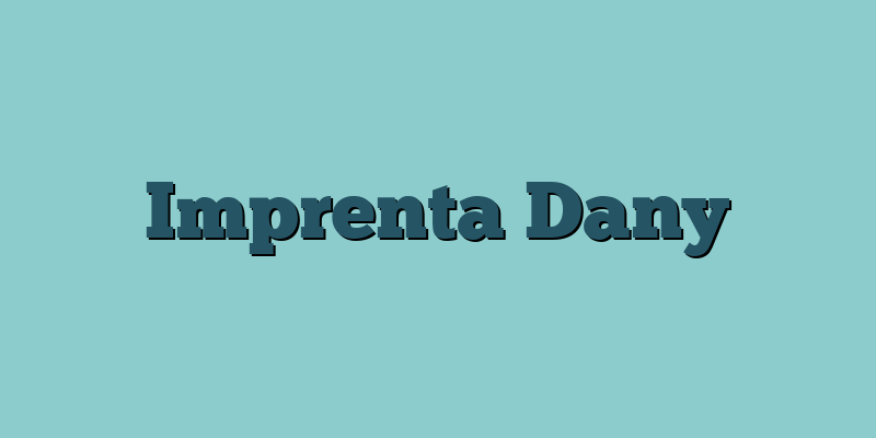 Imprenta Dany
