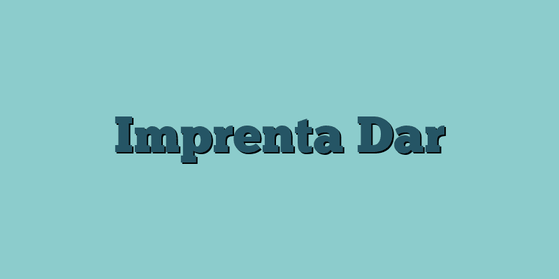 Imprenta Dar