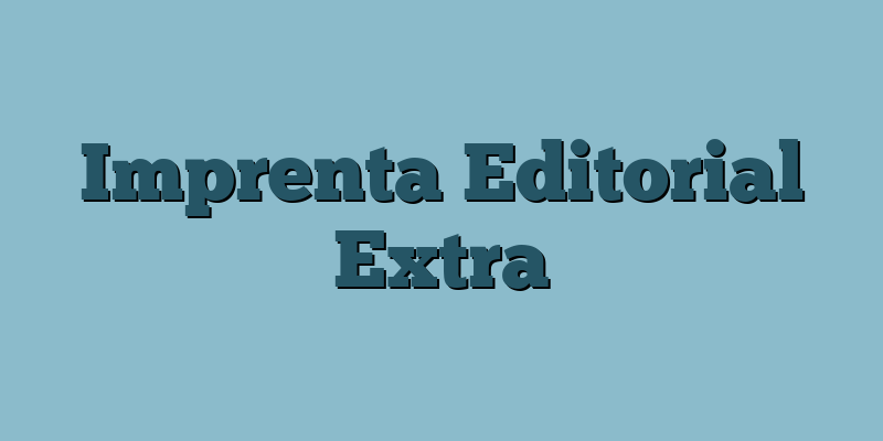 Imprenta Editorial Extra