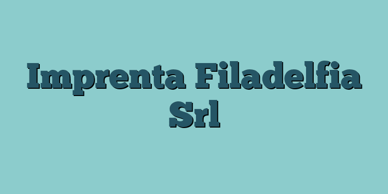 Imprenta Filadelfia Srl