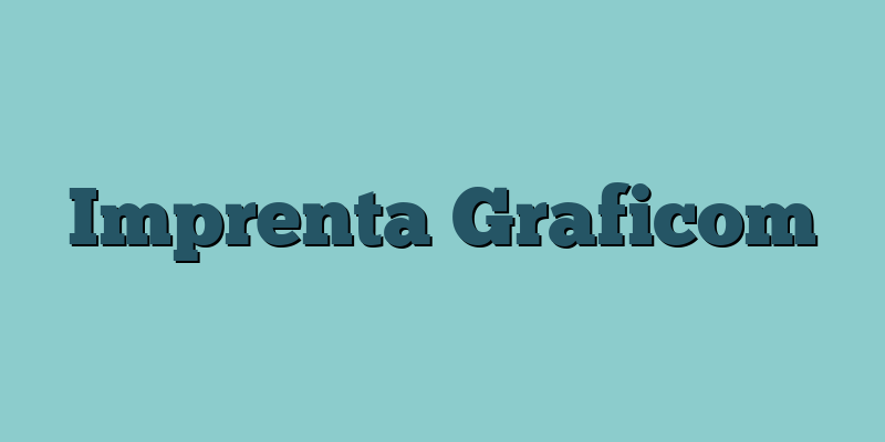 Imprenta Graficom