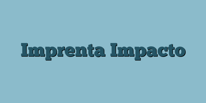 Imprenta Impacto