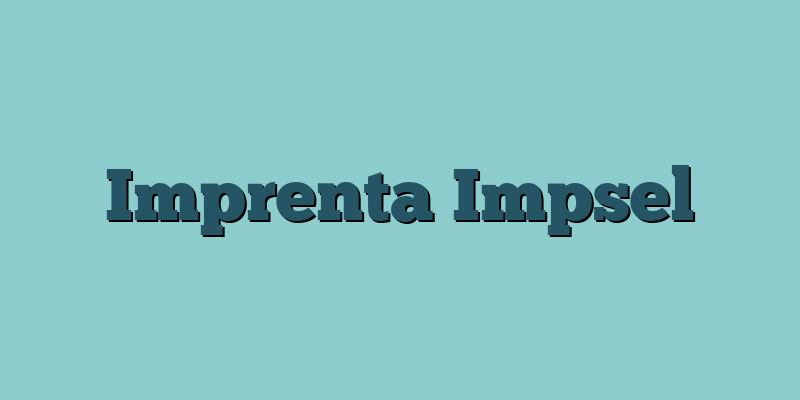 Imprenta Impsel