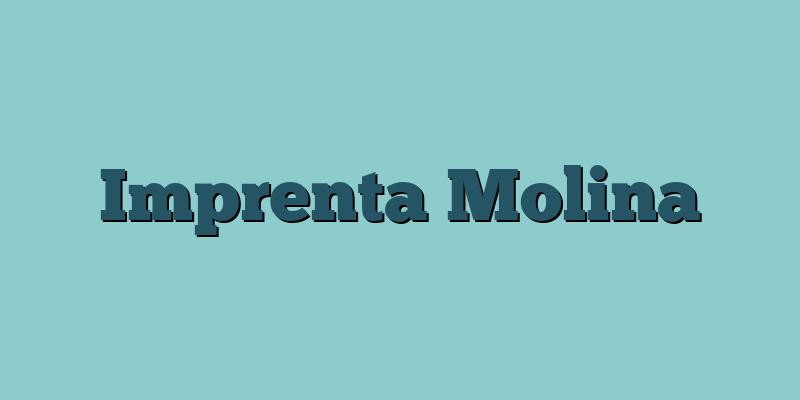Imprenta Molina