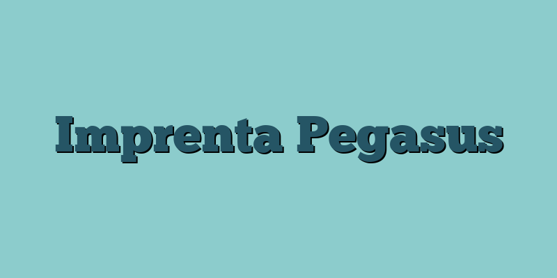 Imprenta Pegasus
