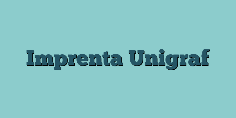 Imprenta Unigraf