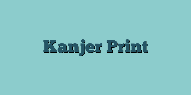 Kanjer Print