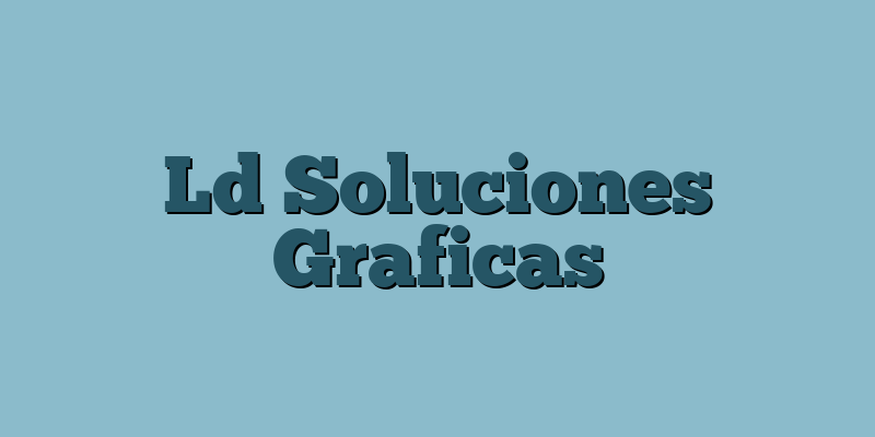 Ld Soluciones Graficas
