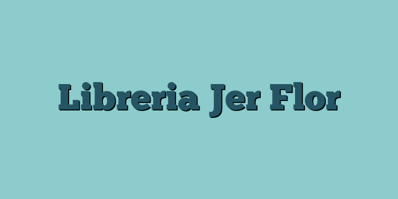 Libreria Jer Flor