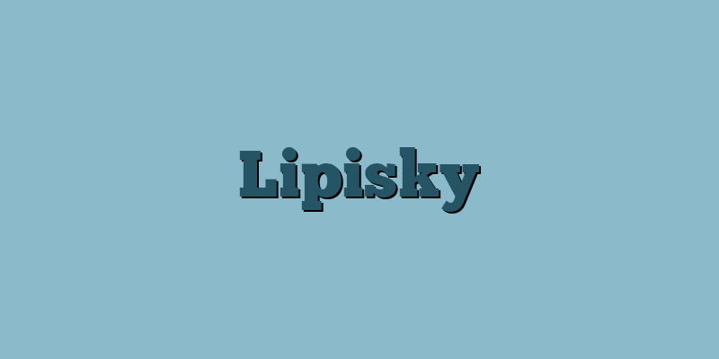 Lipisky