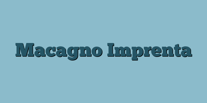 Macagno Imprenta