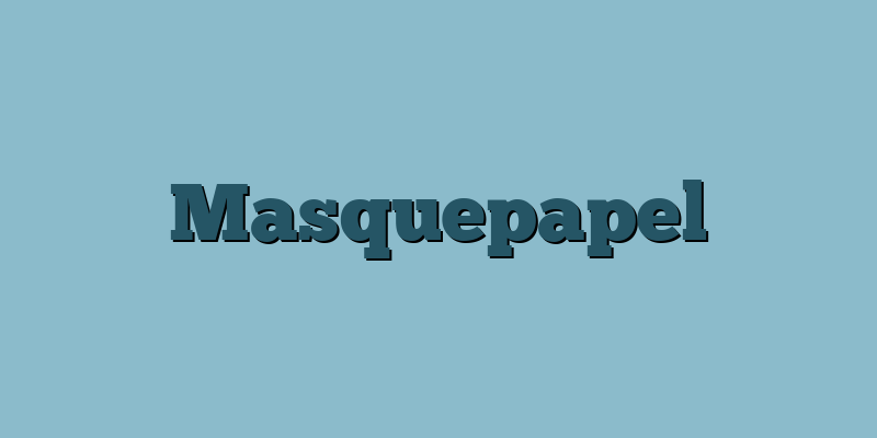 Masquepapel
