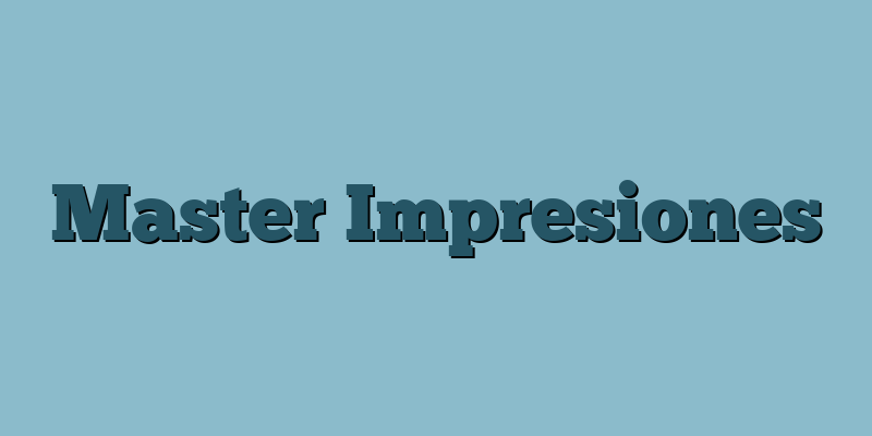 Master Impresiones