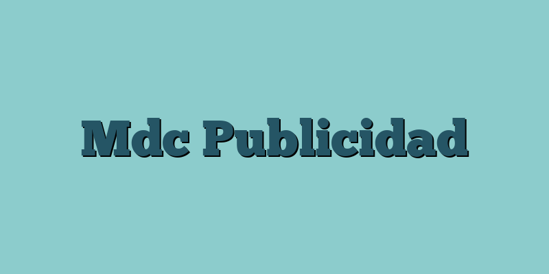 Mdc Publicidad