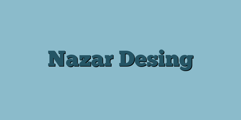 Nazar Desing