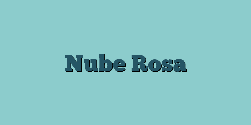 Nube Rosa