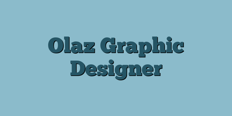Olaz Graphic Designer