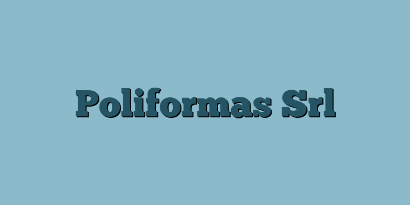 Poliformas Srl