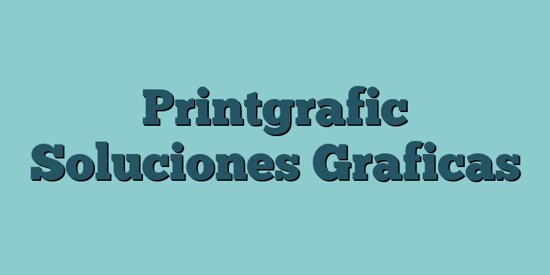 Printgrafic Soluciones Graficas