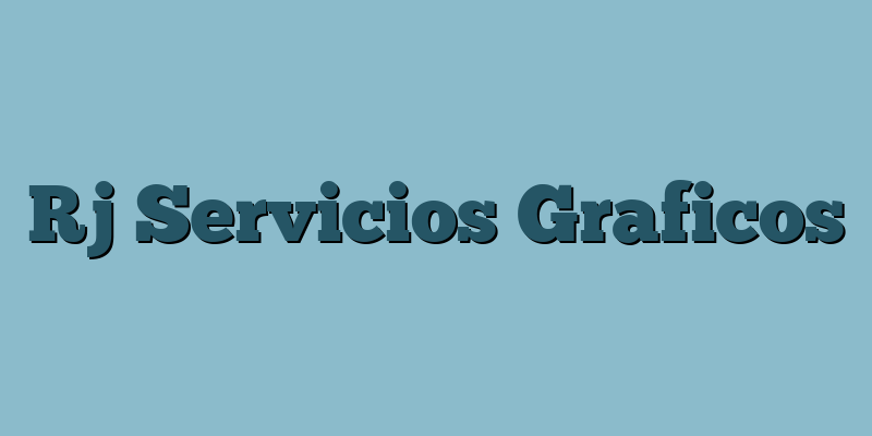 Rj Servicios Graficos