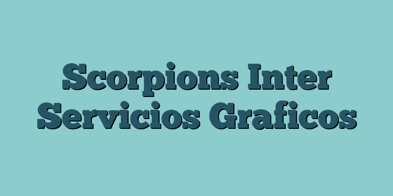 Scorpions Inter Servicios Graficos