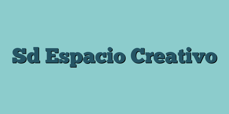 Sd Espacio Creativo
