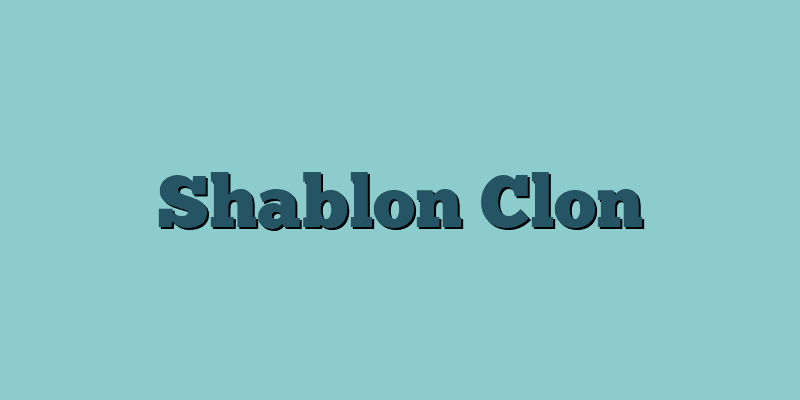 Shablon Clon