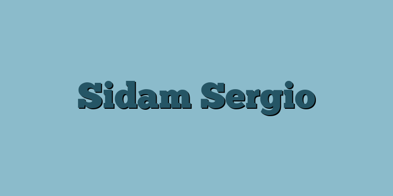 Sidam Sergio