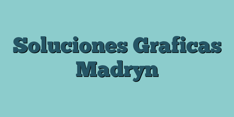 Soluciones Graficas Madryn