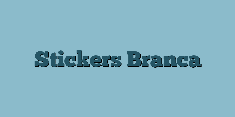 Stickers Branca