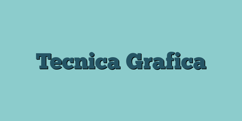 Tecnica Grafica