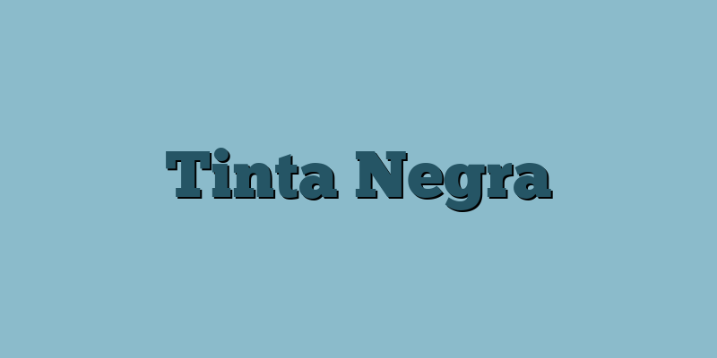 Tinta Negra